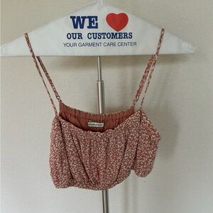 Abercrombie & Fitch Floral Crop Top